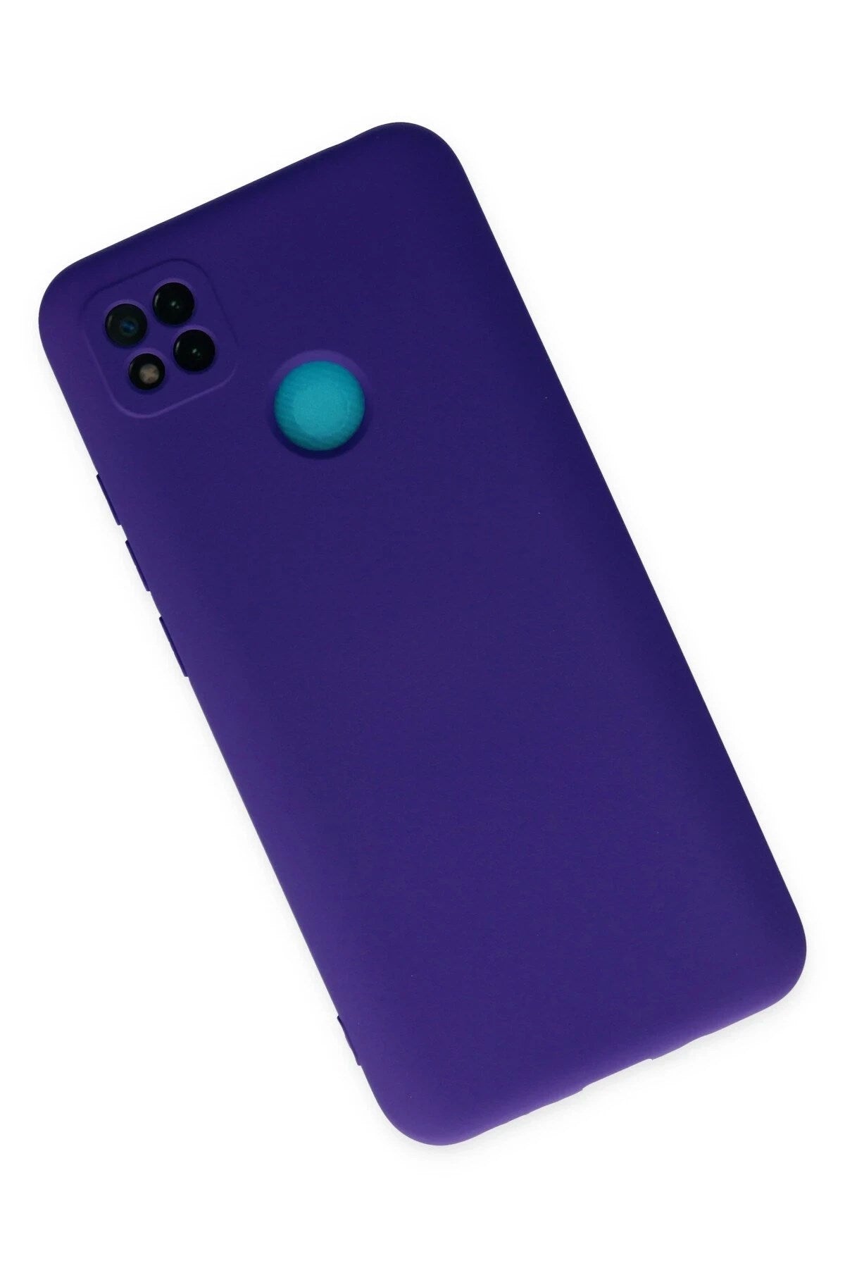 Mey İthalat® Redmi 9C Kılıf Nano içi Kadife Silikon - Mor