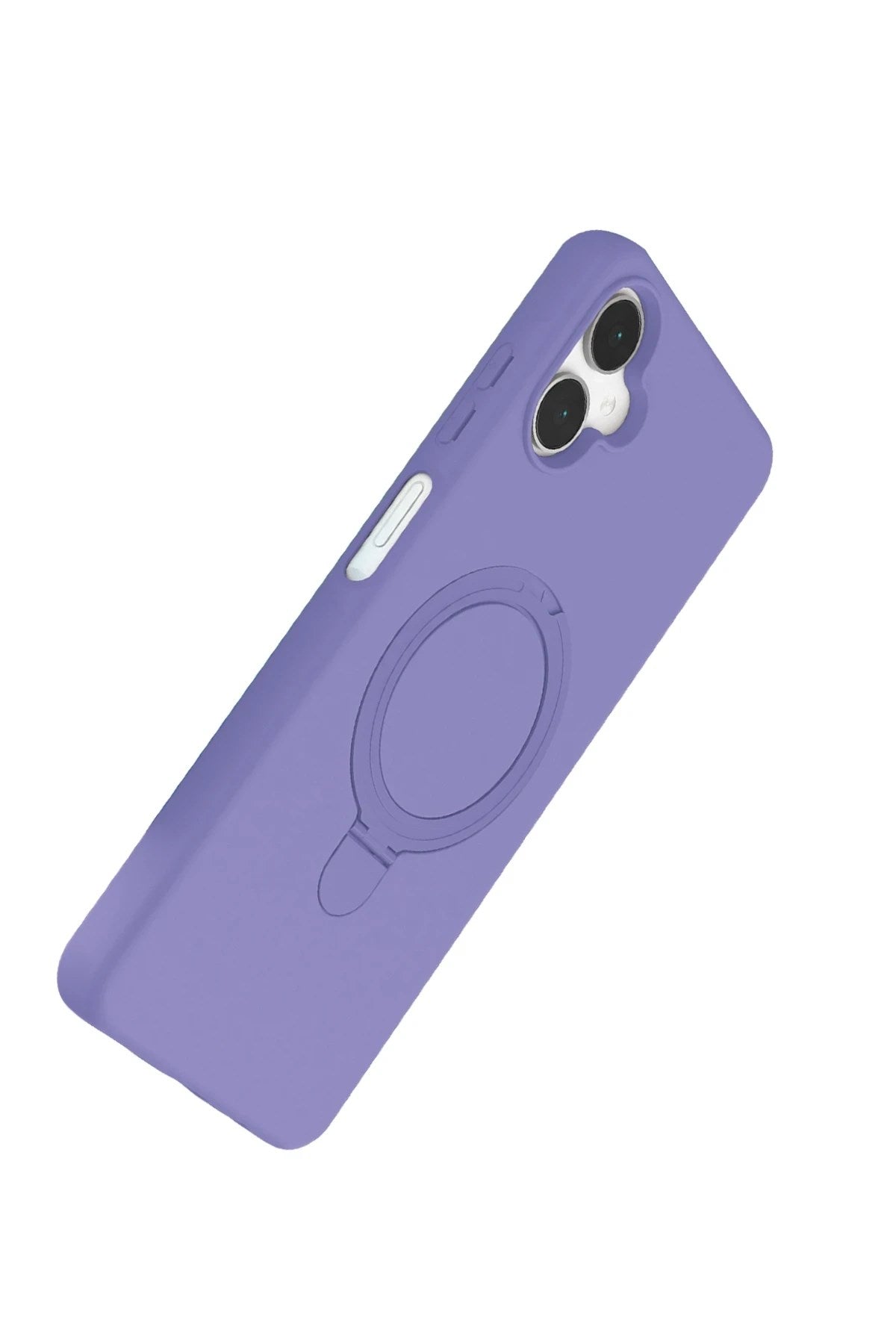 Mey İthalat® Samsung Galaxy A06 Regal Magsafe Standlı Kapak - Lila