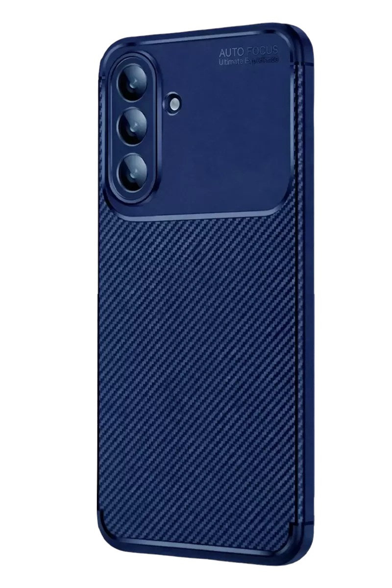 Mey İthalat® Samsung Galaxy S26 Auto Focus Karbon Kapak - Lacivert