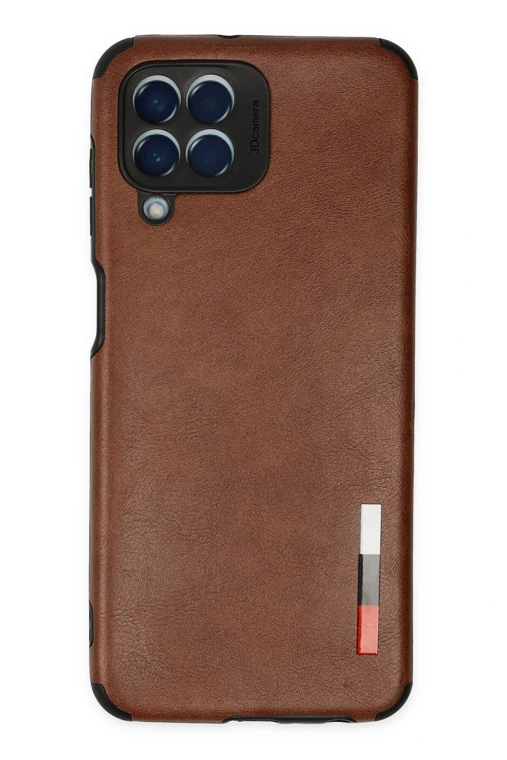 Mey İthalat® Samsung Galaxy M33 Kılıf Loop Deri Silikon - Kahverengi