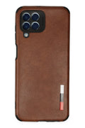Mey İthalat® Samsung Galaxy M33 Kılıf Loop Deri Silikon - Kahverengi