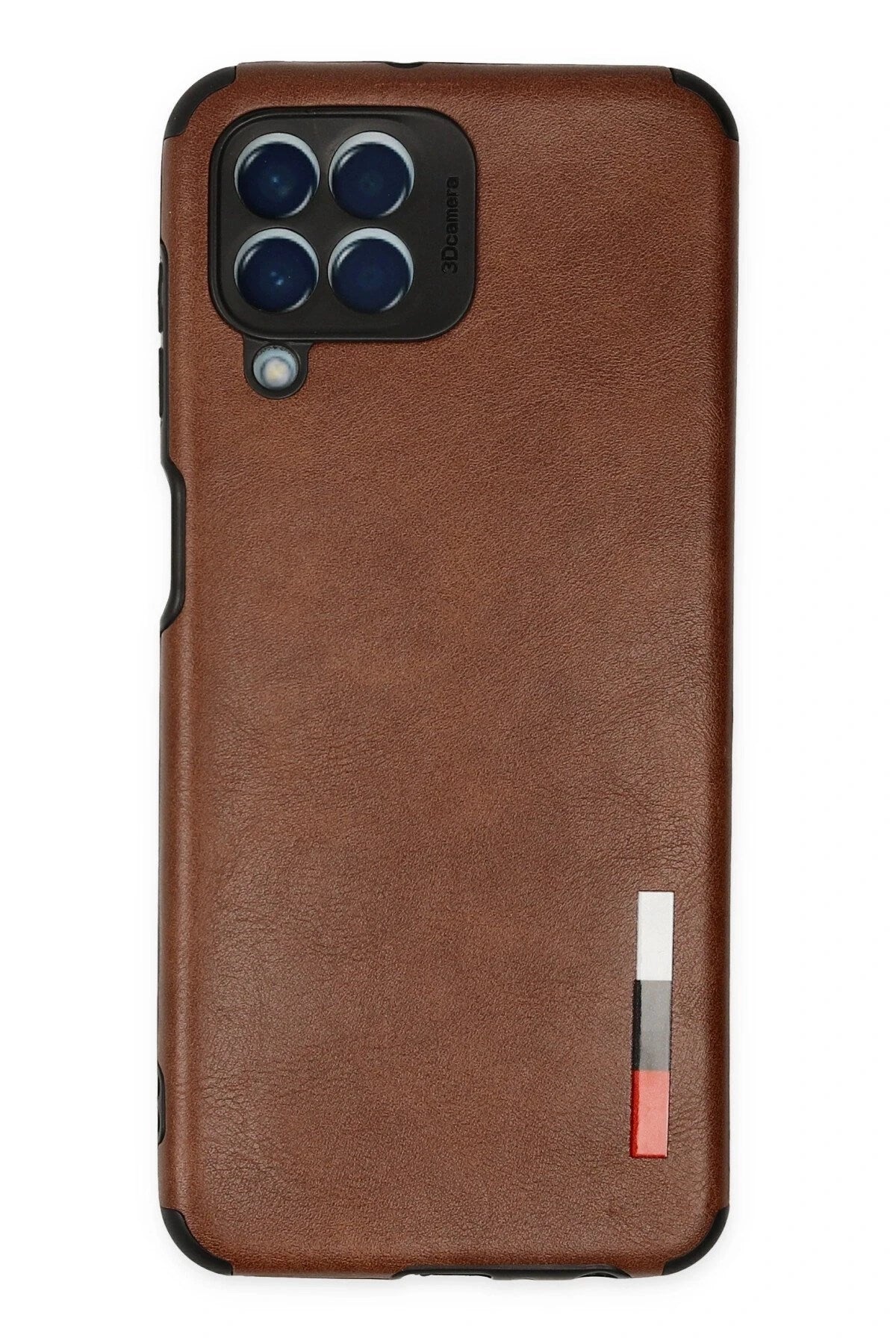 Mey İthalat® Samsung Galaxy M33 Kılıf Loop Deri Silikon - Kahverengi