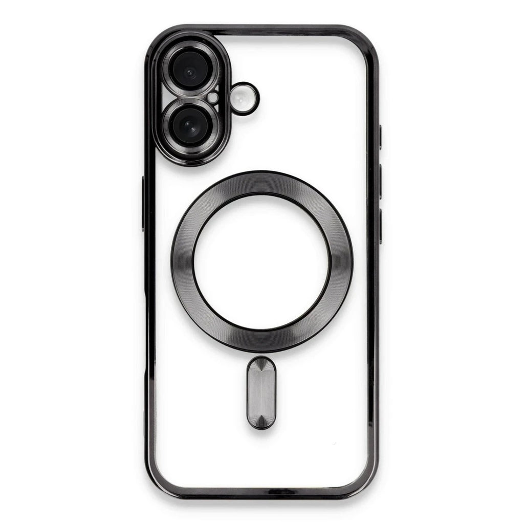 Mey İthalat® iPhone 16 Kılıf Kross Magneticsafe Kapak - Siyah