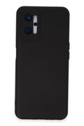 Mey İthalat® Realme 9i 4G Kılıf Nano içi Kadife Silikon - Siyah