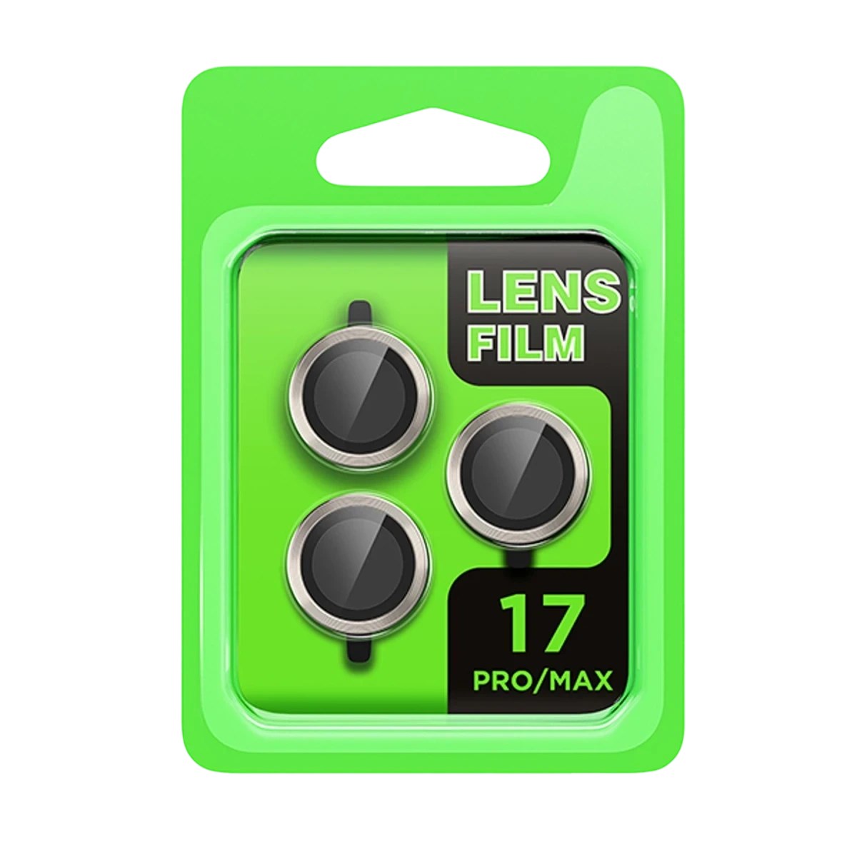 Mey İthalat® iPhone 17 Pro Raze Metal Kamera Lens - Gri