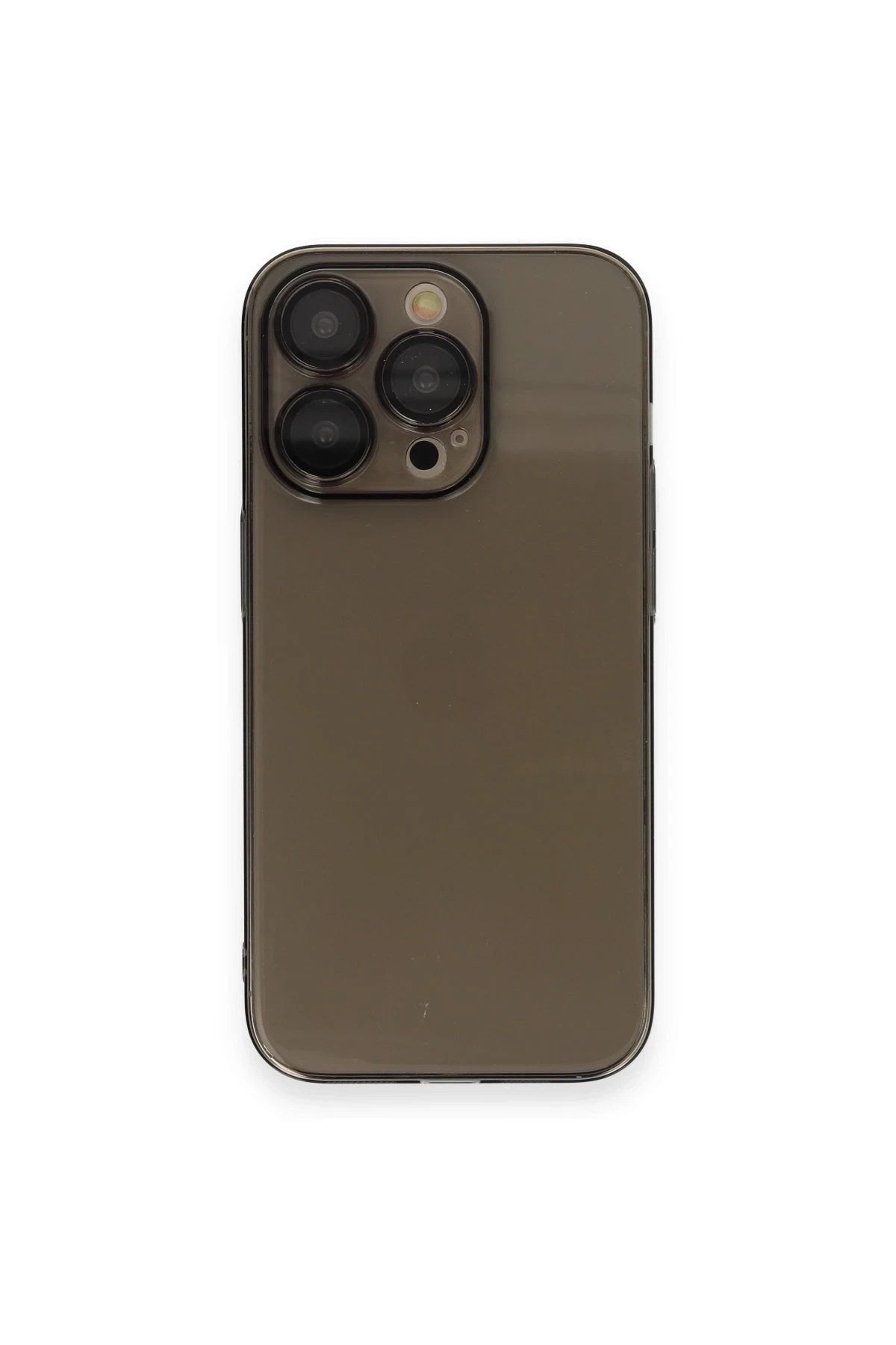 Mey İthalat® iPhone 13 Pro Kılıf Armada Lensli Kapak - Siyah