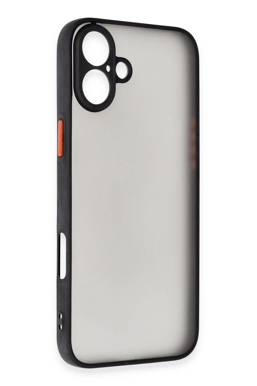 Mey İthalat® iPhone 16 Kılıf Montreal Silikon Kapak - Siyah
