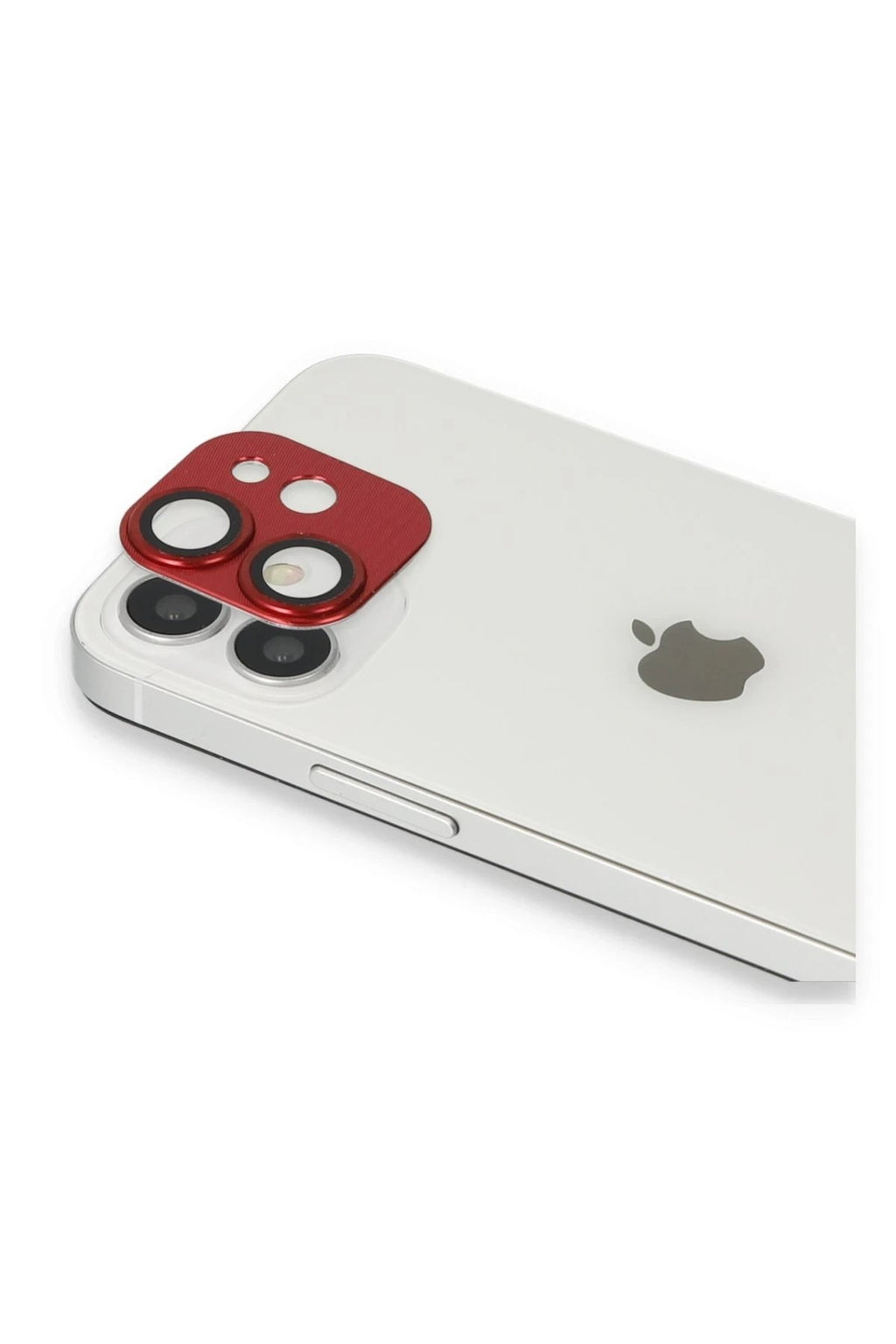 Mey İthalat® iPhone 11 Pers Alüminyum Kamera Lens - Kırmızı