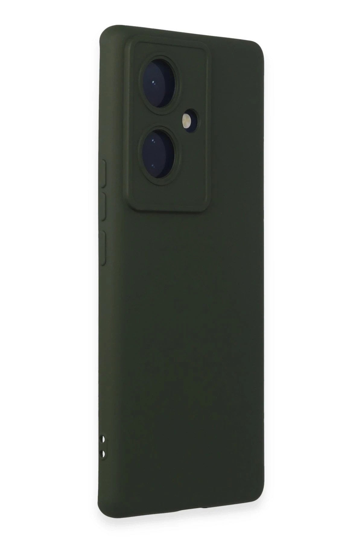 Mey İthalat® Vivo V29 Lite Kılıf Nano içi Kadife Silikon - Koyu Yeşil