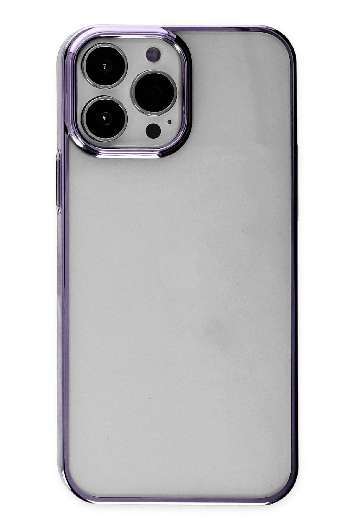 Mey İthalat® iPhone 13 Pro Max Kılıf Element Silikon - Mor