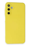Mey İthalat® Samsung Galaxy A15 4G Kılıf Nano içi Kadife Silikon - Sarı