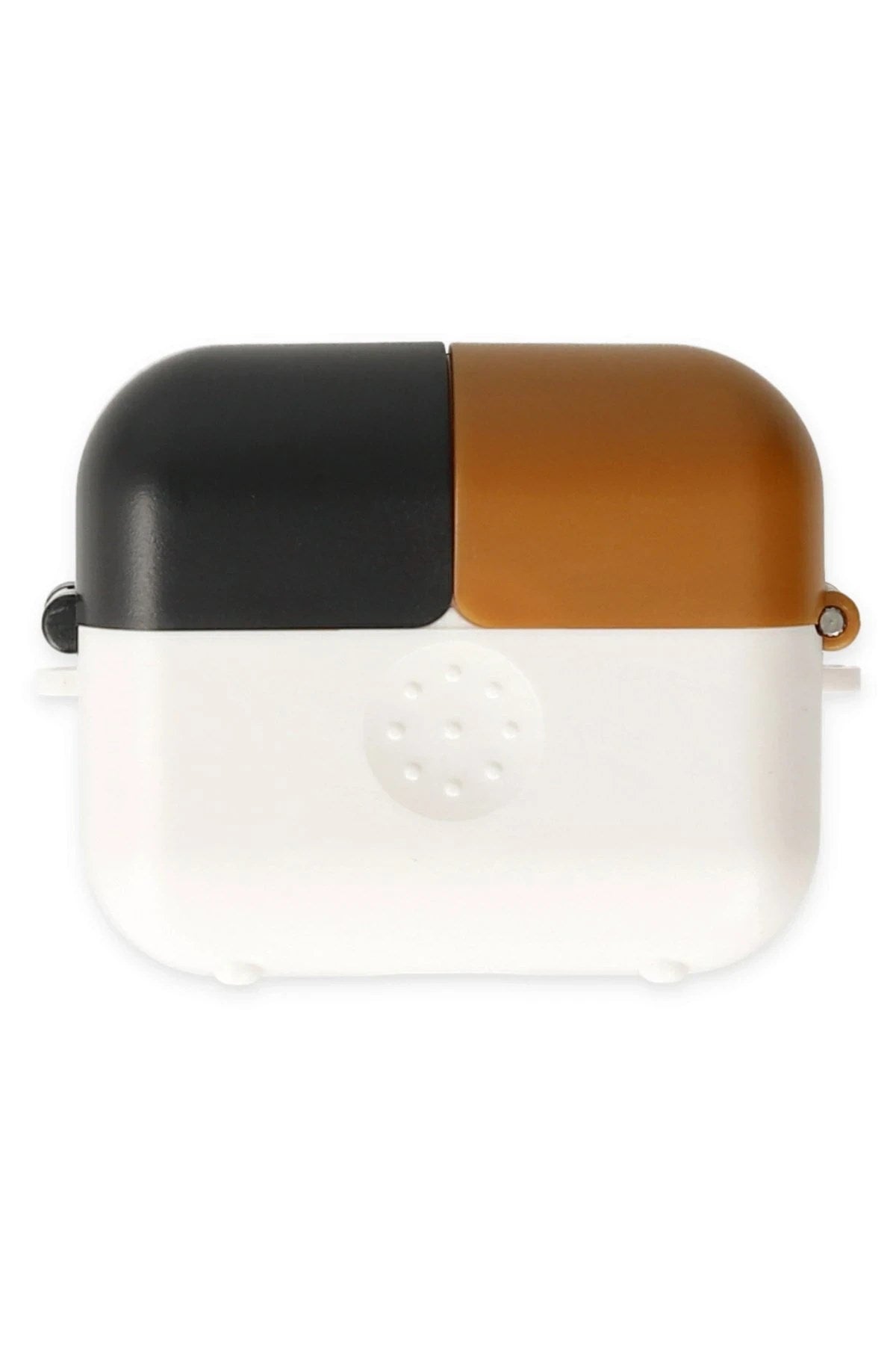 Mey İthalat® Airpods 3 (3.nesil) Basmalı Kılıf - Beyaz-Siyah-Kahverengi