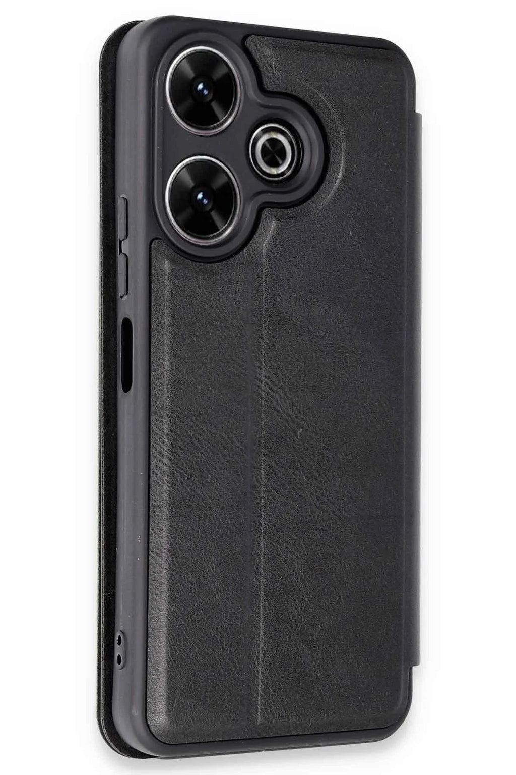 Mey İthalat® Redmi 13 4G Kılıf Flip Cover - Siyah
