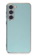Mey İthalat® Samsung Galaxy S23 Kılıf Volet Silikon - Açık Yeşil