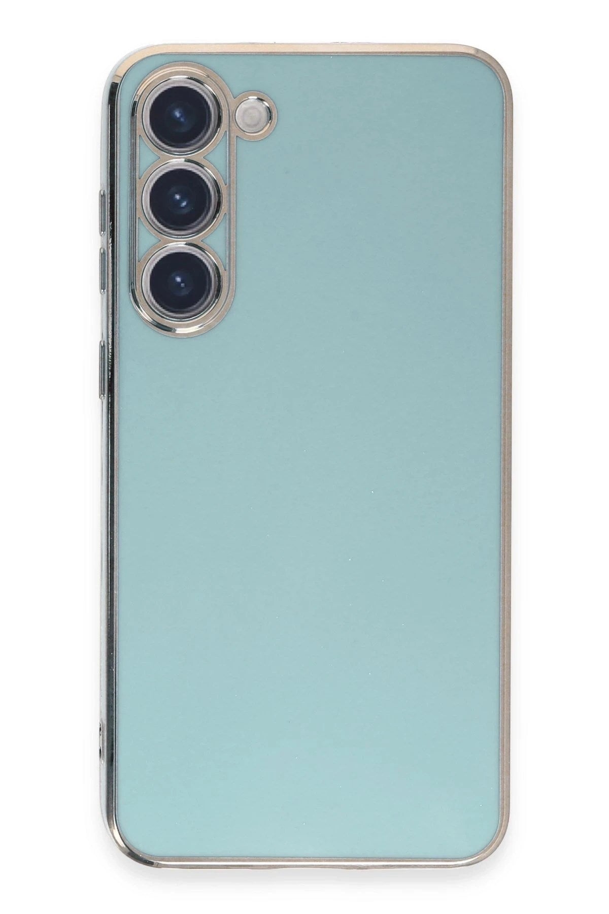 Mey İthalat® Samsung Galaxy S23 Kılıf Volet Silikon - Açık Yeşil