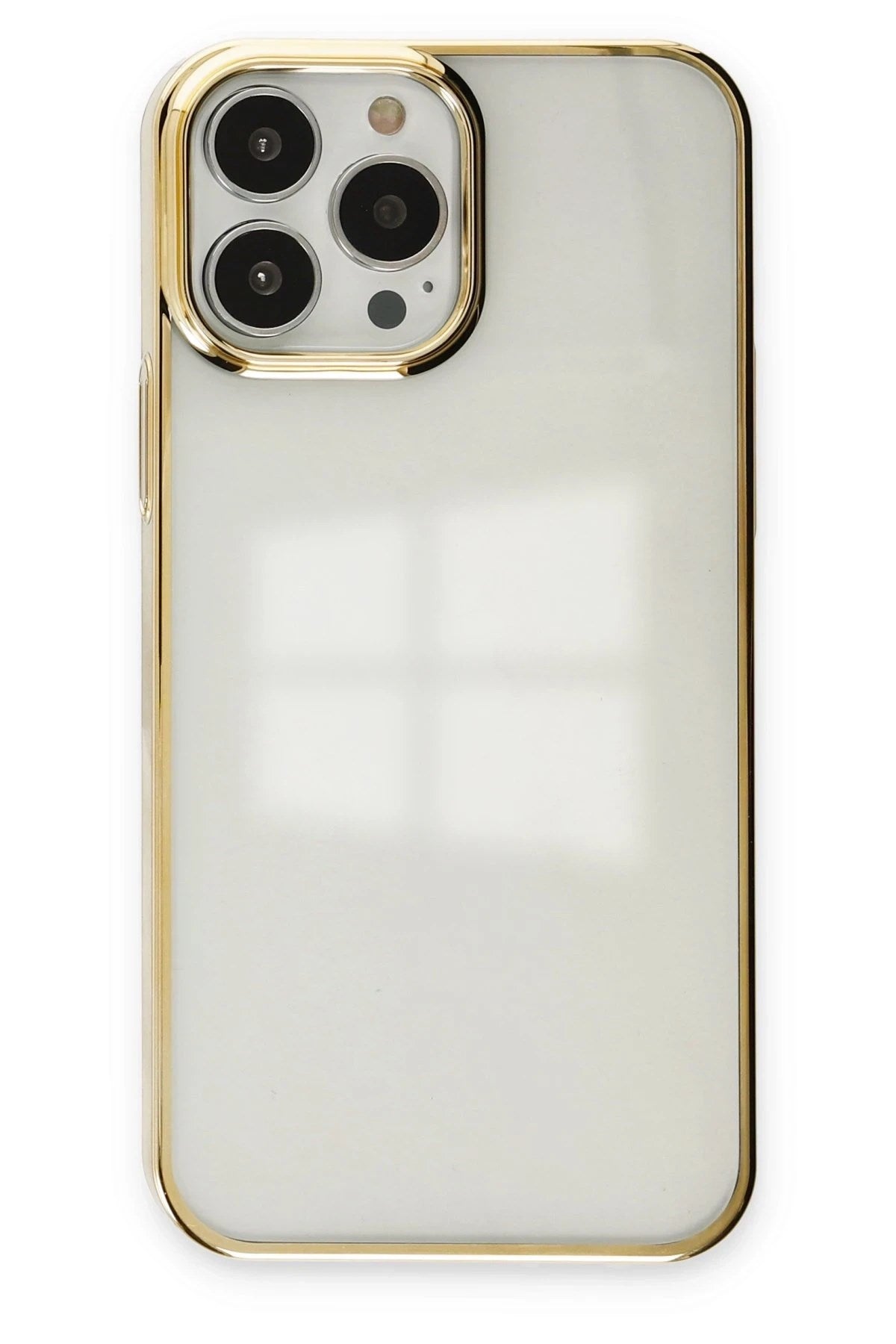 Mey İthalat® iPhone 13 Pro Kılıf Element Silikon - Gold