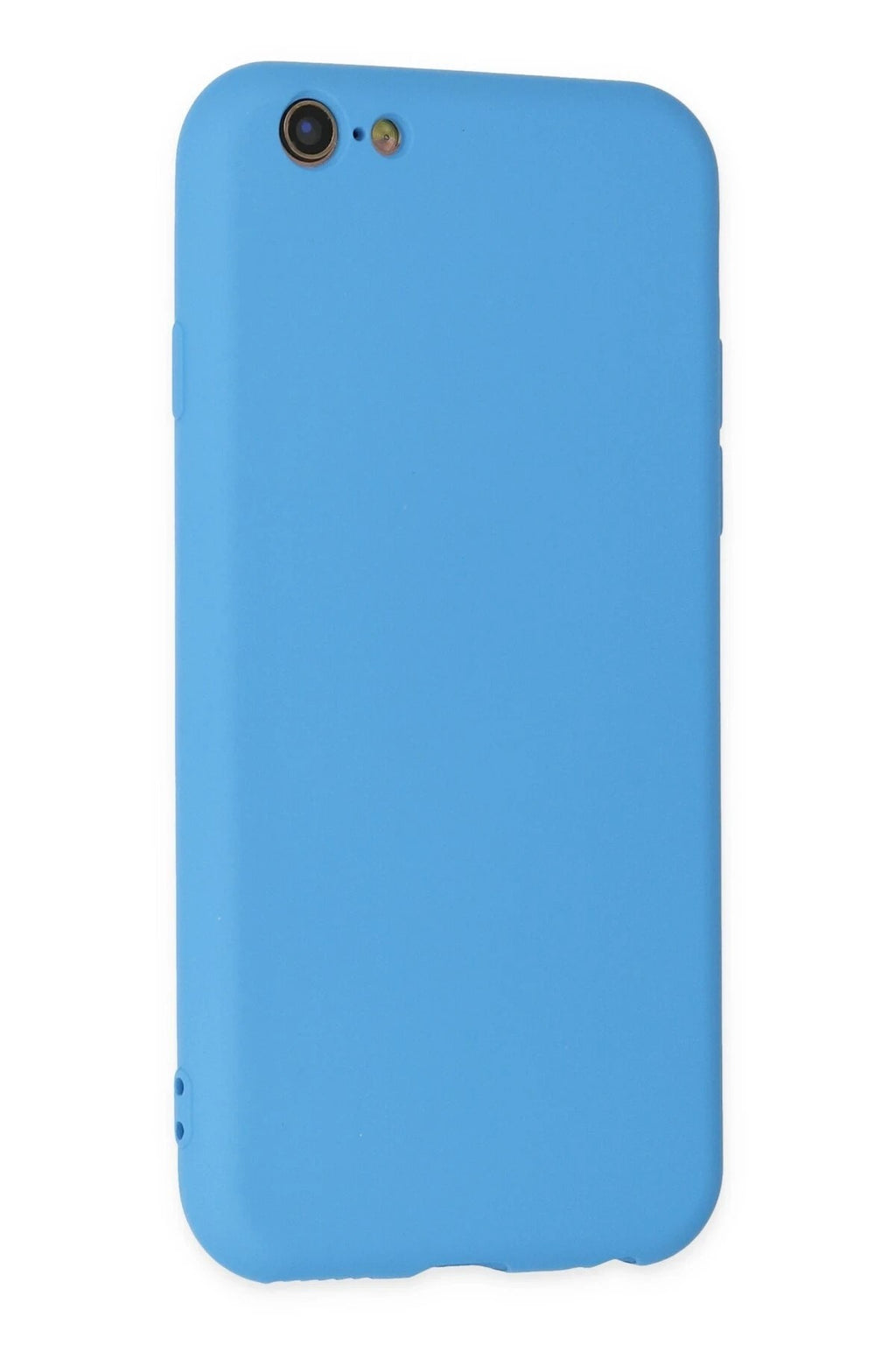Mey İthalat® iPhone 6 Plus Kılıf Nano içi Kadife Silikon - Mavi