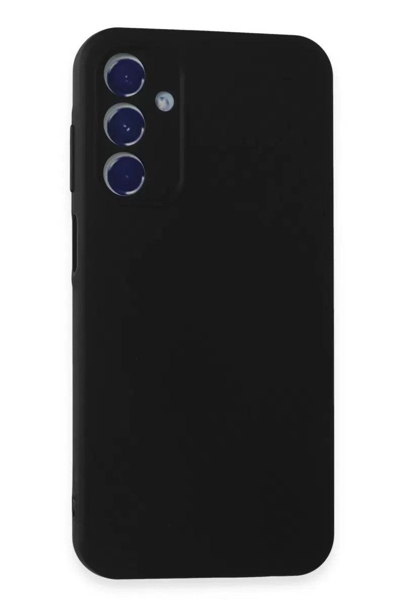Mey İthalat® Samsung Galaxy A15 4G Kılıf First Silikon - Siyah