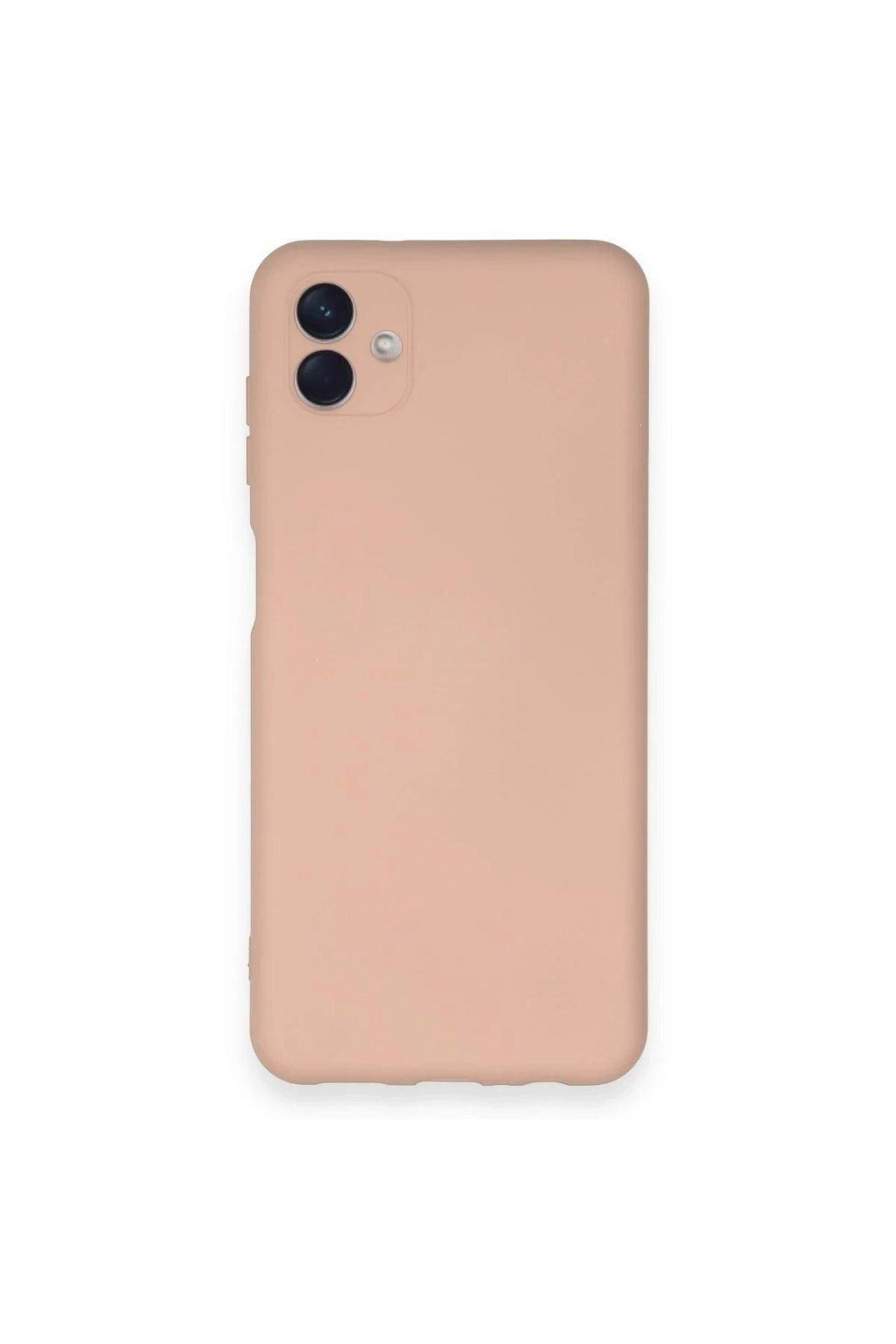 Mey İthalat® Samsung Galaxy A04 Kılıf Nano içi Kadife Silikon - Pudra