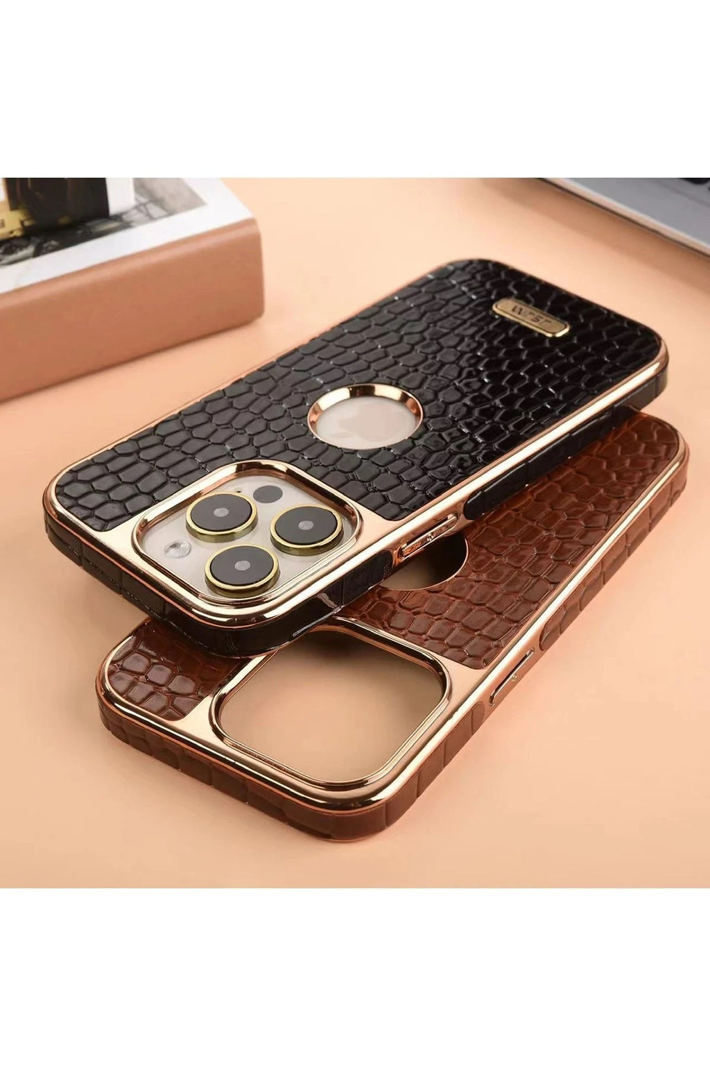 Mey İthalat® iPhone 14 Pro Kılıf Snake Kapak - Derin Mor