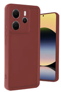 Mey İthalat® Redmi Note 14 4G Kılıf Viera Silikon - Bordo