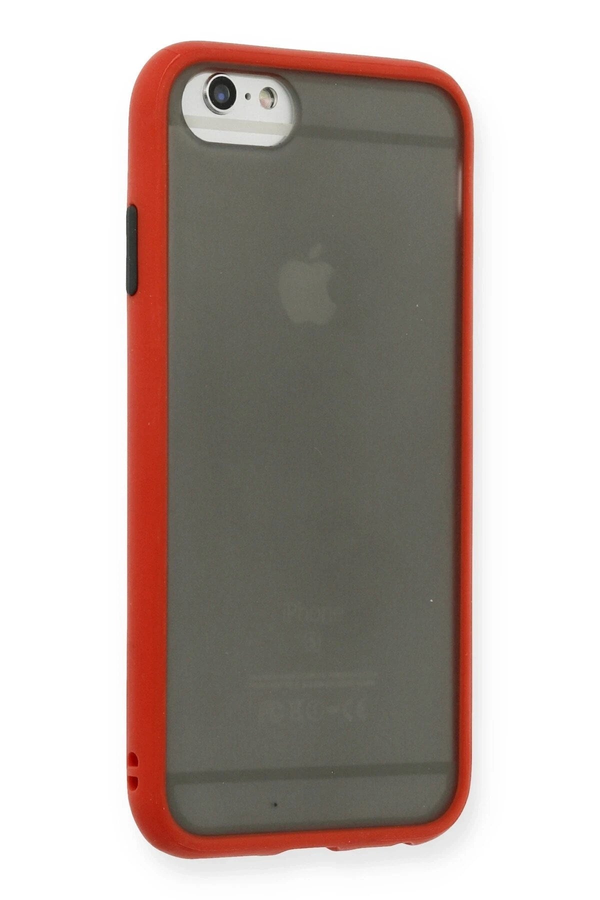 Mey İthalat® iPhone 6 Kılıf Montreal Silikon Kapak - Kırmızı