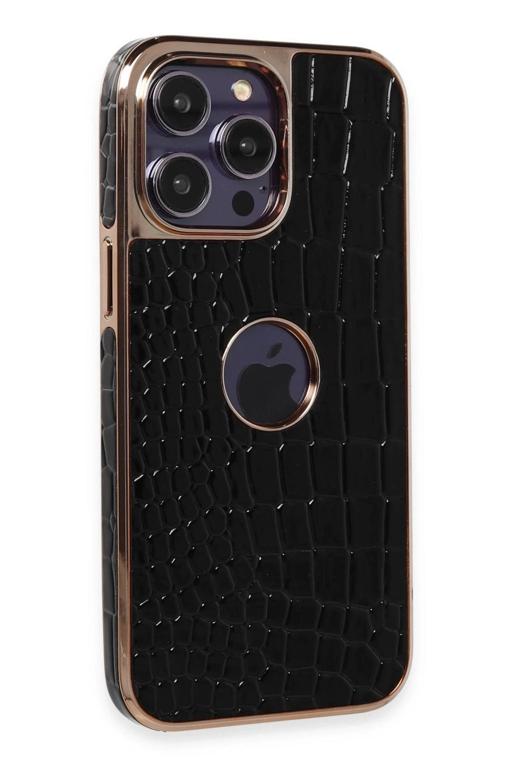 Mey İthalat® iPhone 14 Pro Kılıf Snake Kapak - Siyah