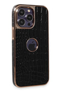 Mey İthalat® iPhone 14 Pro Kılıf Snake Kapak - Siyah