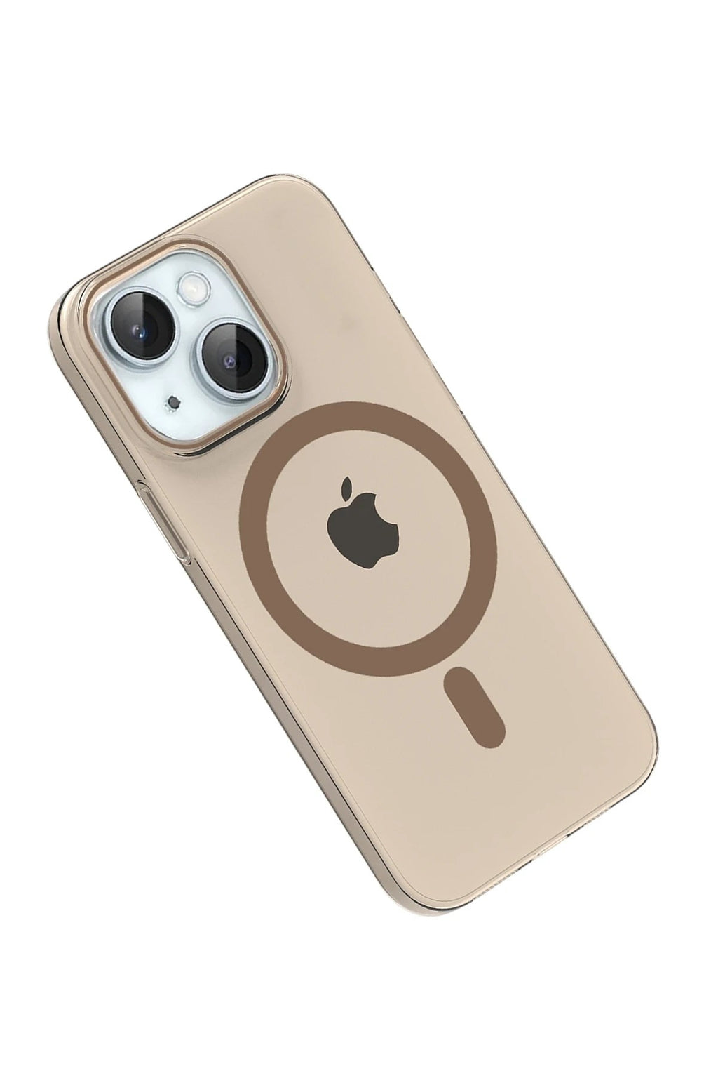 Mey İthalat® iPhone 14 PC Blank Magsafe Kapak - Çöl Titanyum