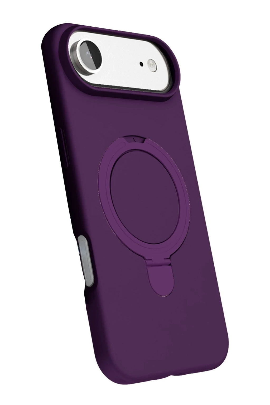 Mey İthalat® iPhone 17 Air Regal Magsafe Standlı Kapak - Derin Mor