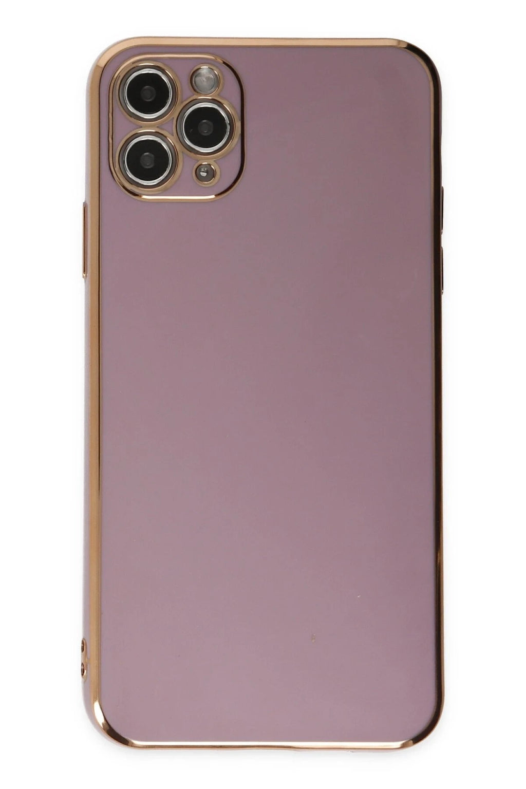 Mey İthalat® iPhone 11 Pro Max Kılıf Volet Silikon - Mor