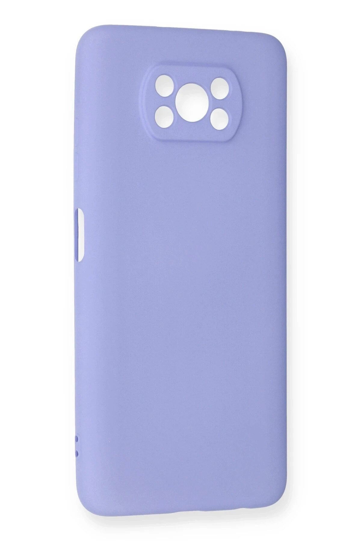 Mey İthalat® Pocophone X3 Kılıf Nano içi Kadife Silikon - Lila