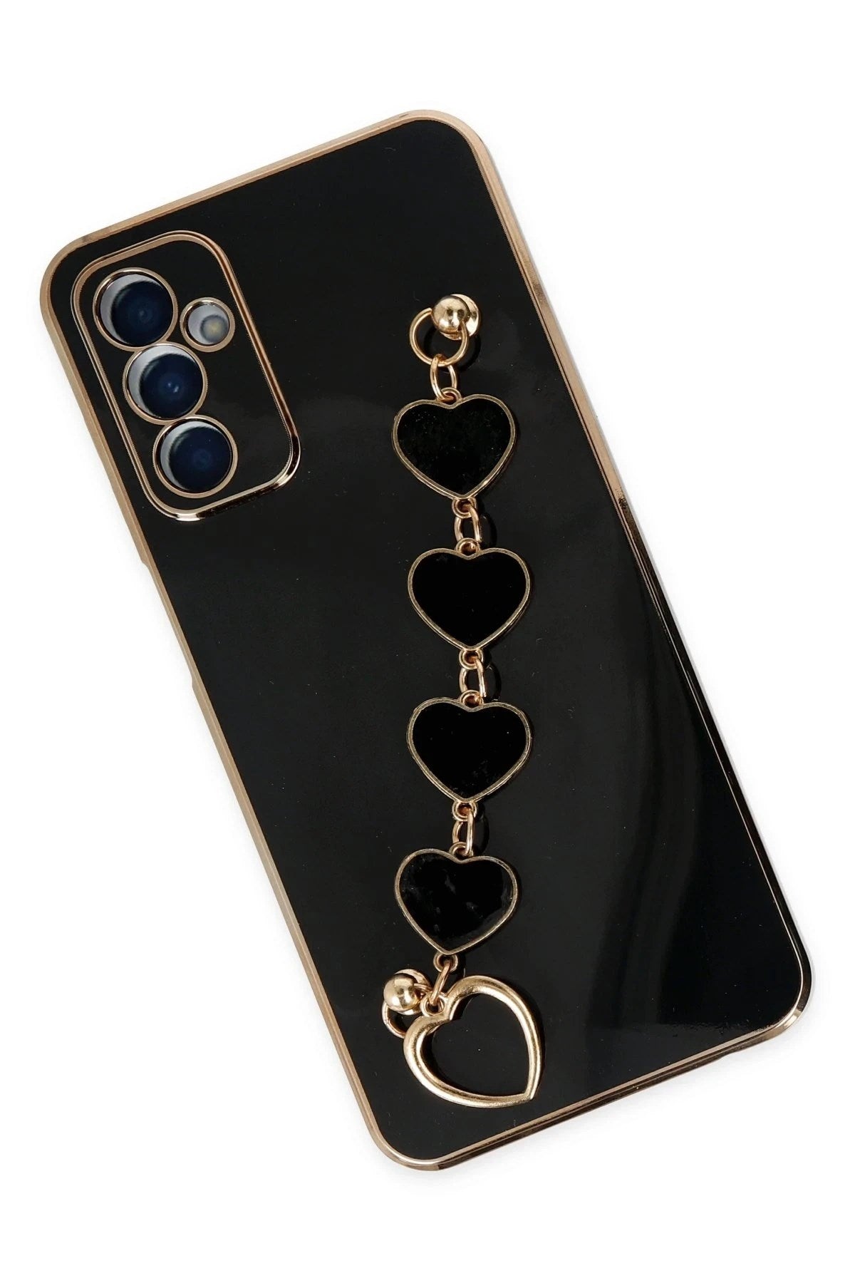 Mey İthalat® Samsung Galaxy M23 Kılıf Esila Silikon - Siyah