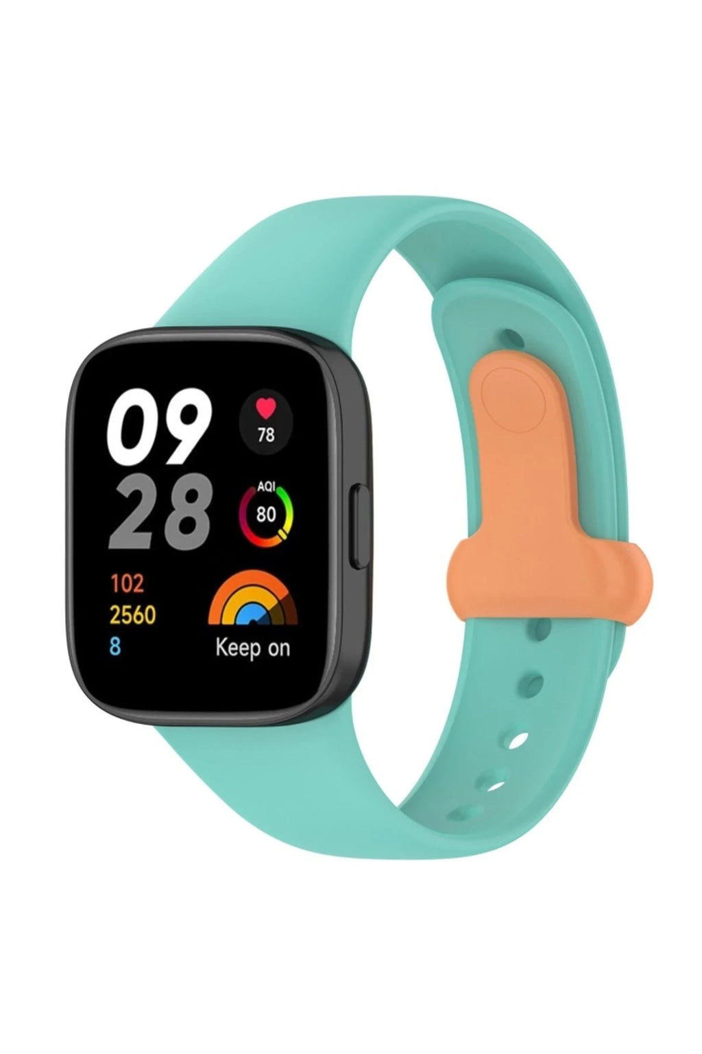 Mey İthalat® Redmi Watch 3 Origin Silikon Kordon - Turkuaz