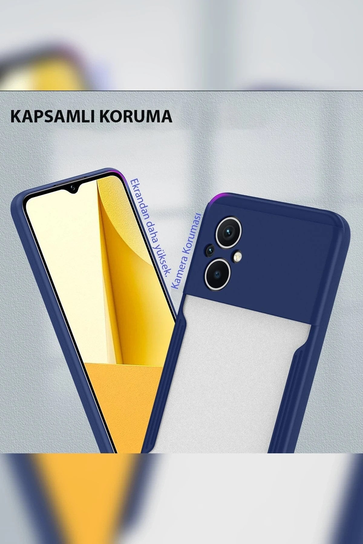 Mey İthalat® Poco M5 Kılıf Platin Silikon - Kırmızı