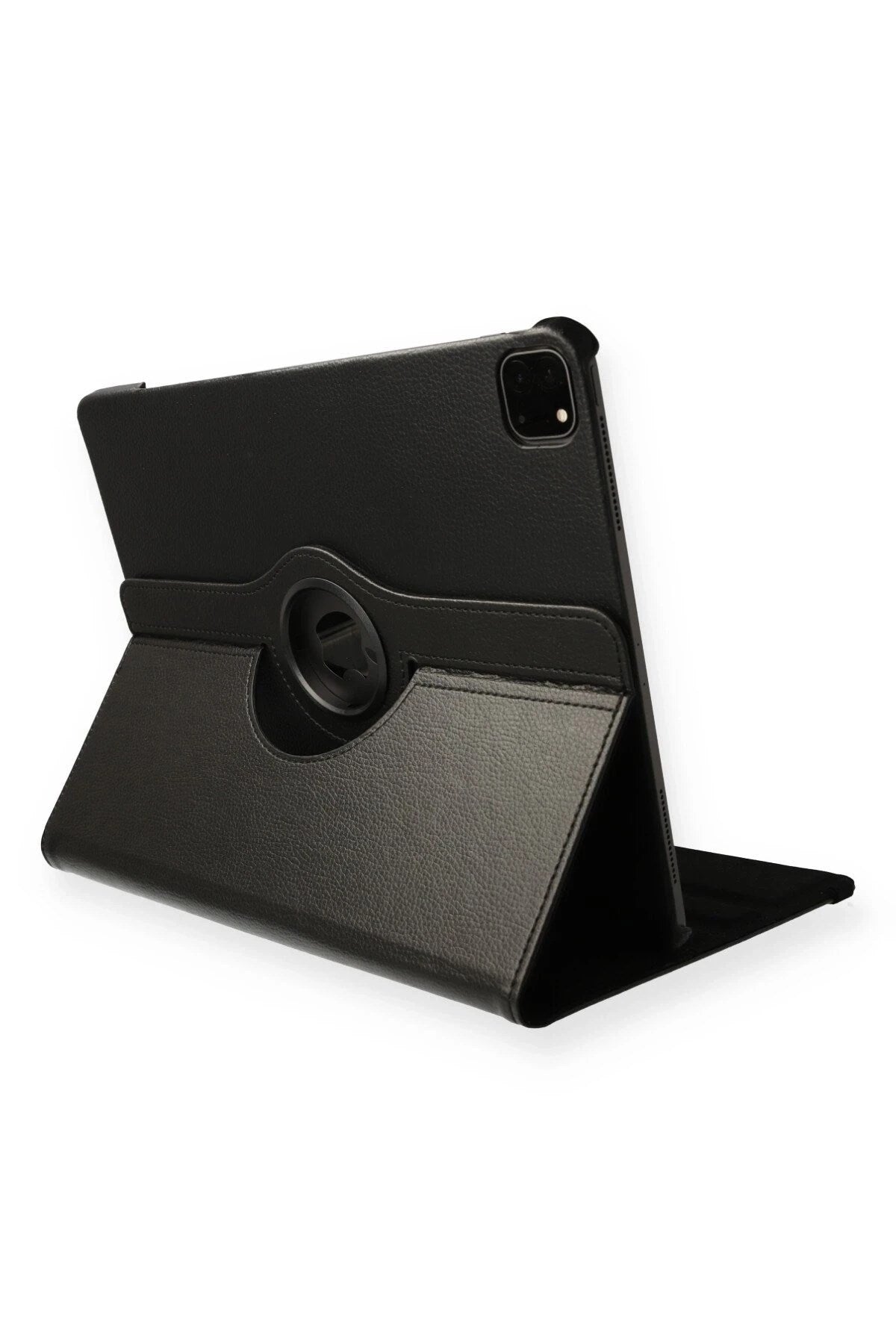 Mey İthalat® iPad Pro 11 (2020) Kılıf 360 Tablet Deri Kılıf - Siyah