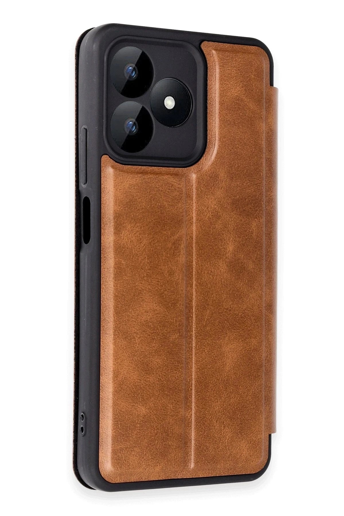 Mey İthalat® Realme Note 50 4G Kılıf Flip Cover - Taba