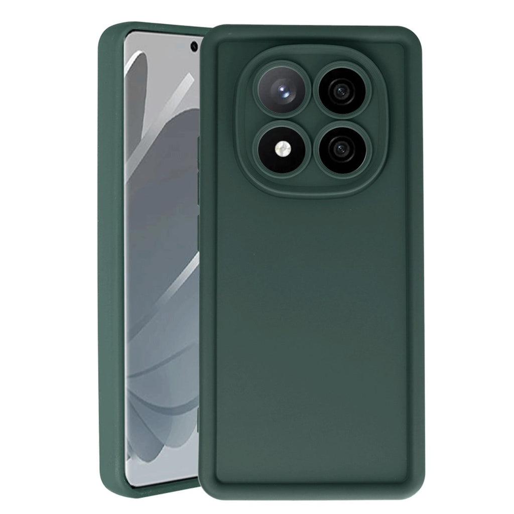 Mey İthalat® Redmi Note 14 Pro 4G Kılıf Viera Silikon - Koyu Yeşil