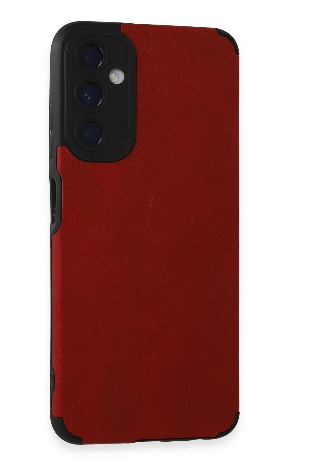 Mey İthalat® Samsung Galaxy A05S Kılıf Loop Deri Silikon - Kırmızı