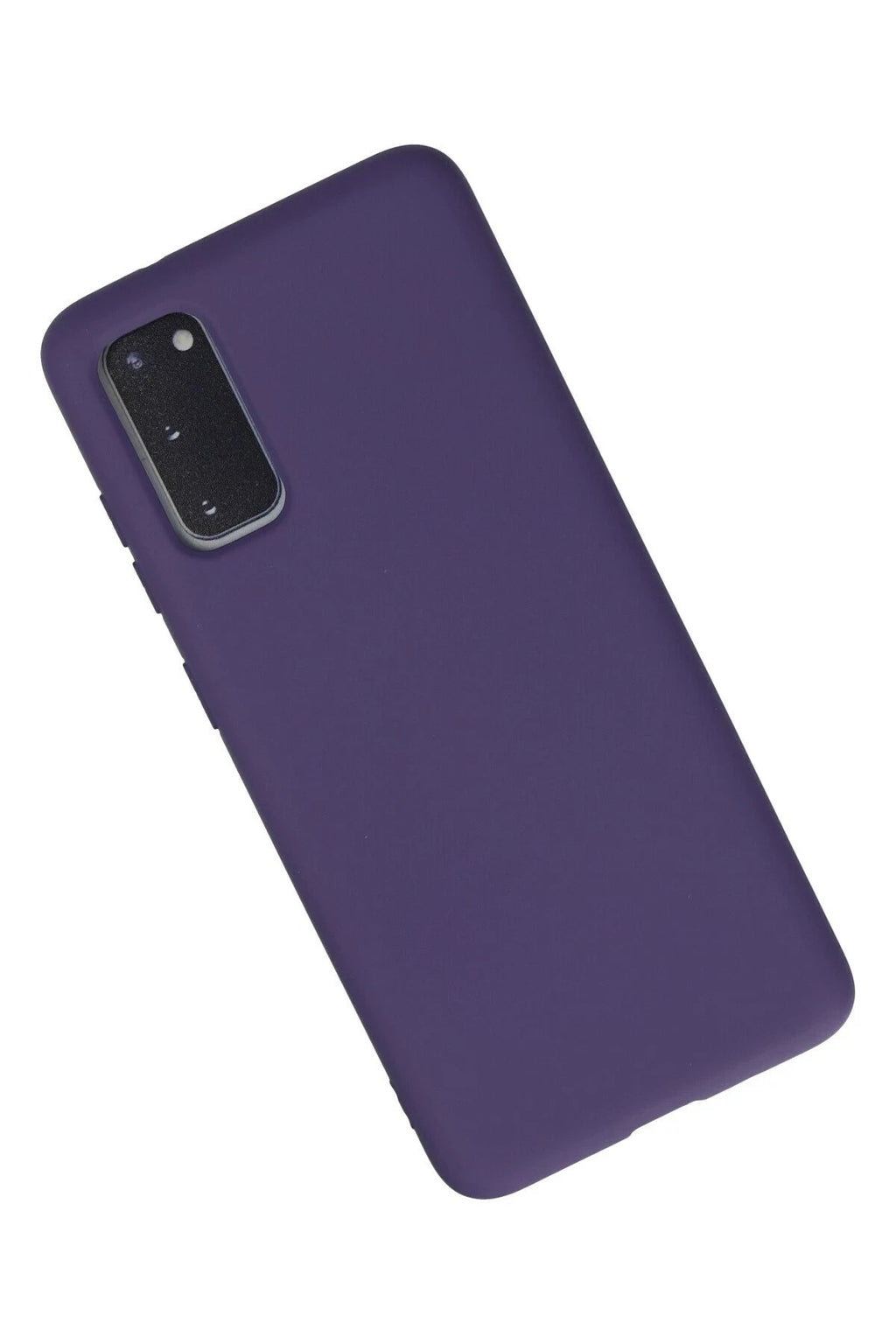 Mey İthalat® Samsung Galaxy S20 Kılıf Nano içi Kadife Silikon - Mor