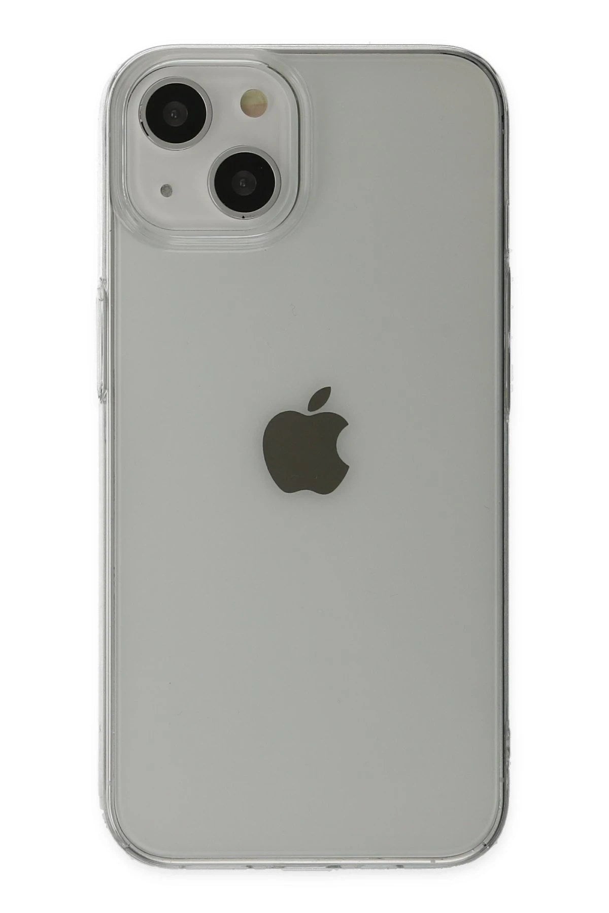Mey İthalat® iPhone 14 Plus Kılıf Pc Sert Şeffaf Kapak - Şeffaf