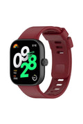 Mey İthalat® Redmi Watch 4 Klasik Kordon - Bordo