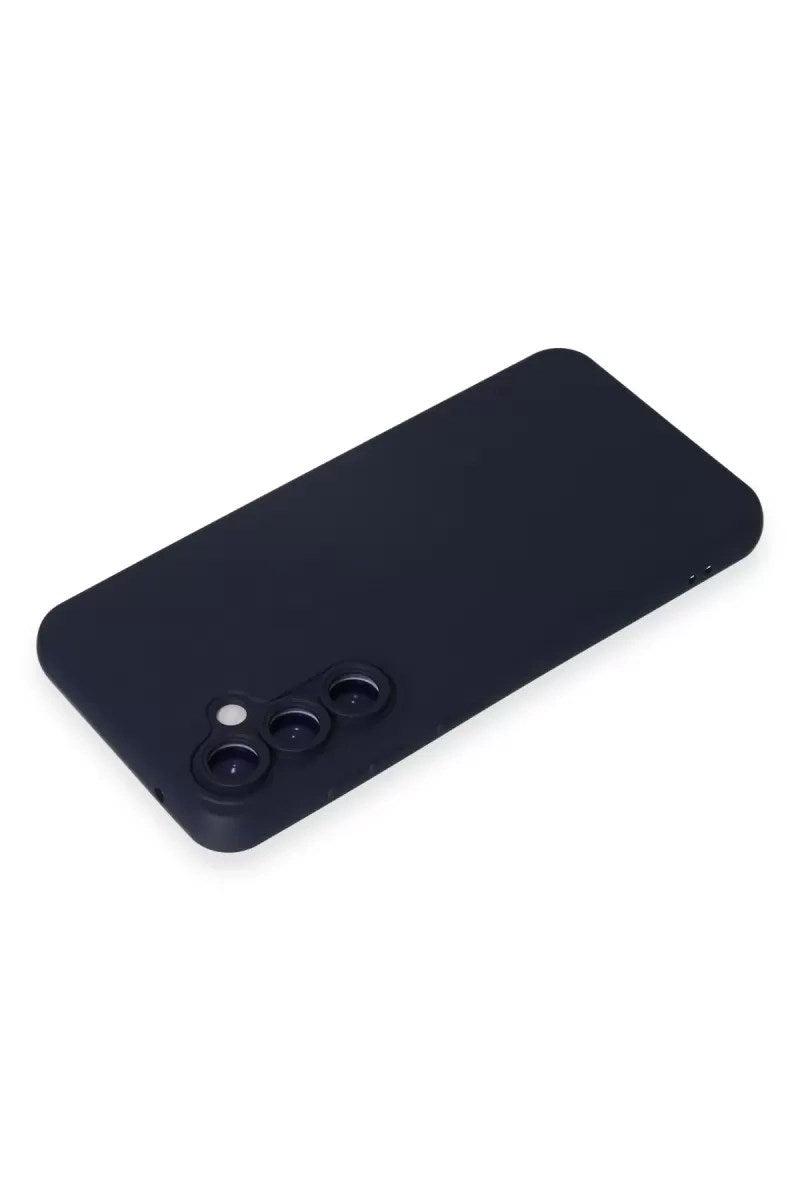 Mey İthalat® Samsung Galaxy S23 FE Kılıf Nano içi Kadife Silikon - Lacivert