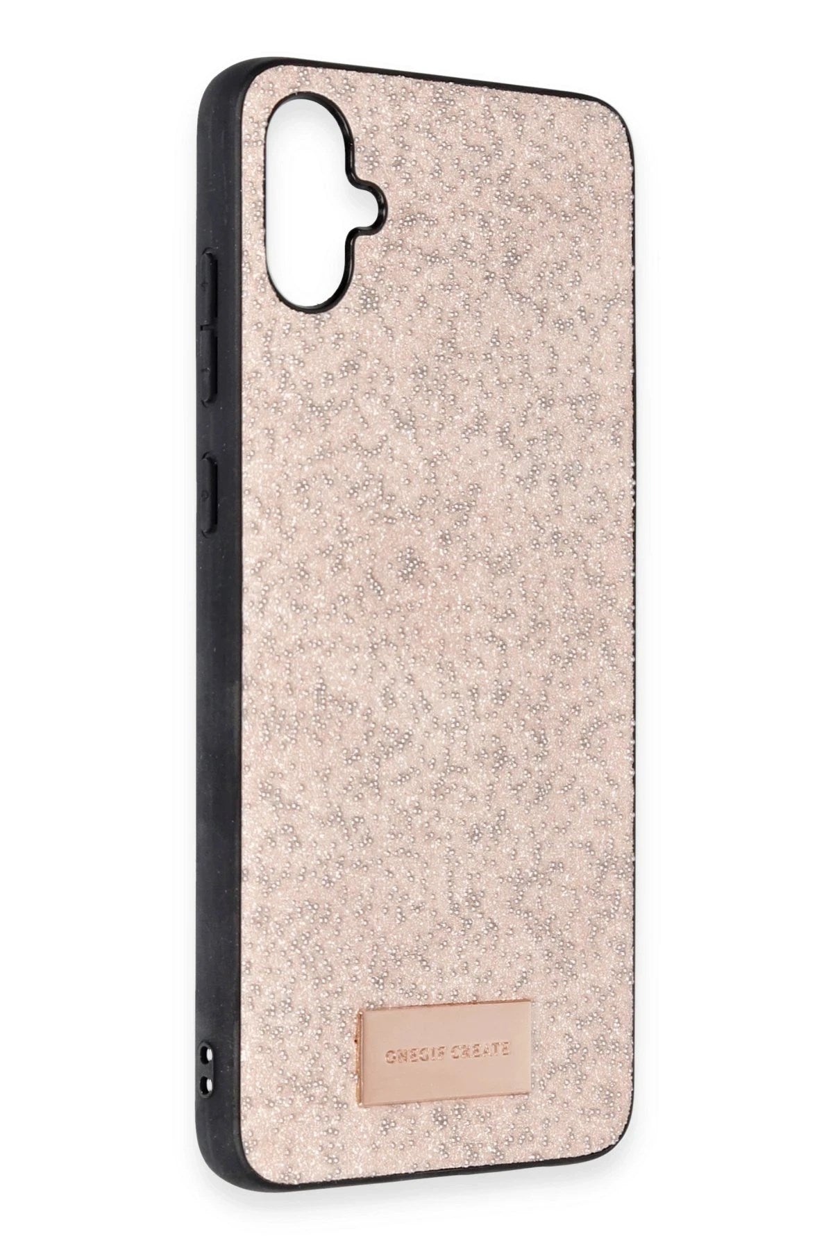 Mey İthalat® Samsung Galaxy A05 Bright Simli Kapak - Pembe