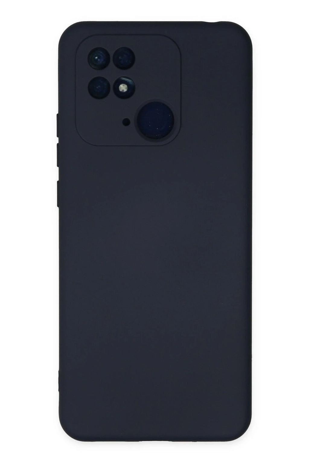 Mey İthalat® Redmi 10C Kılıf Nano içi Kadife Silikon - Lacivert