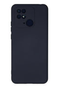 Mey İthalat® Redmi 10C Kılıf Nano içi Kadife Silikon - Lacivert