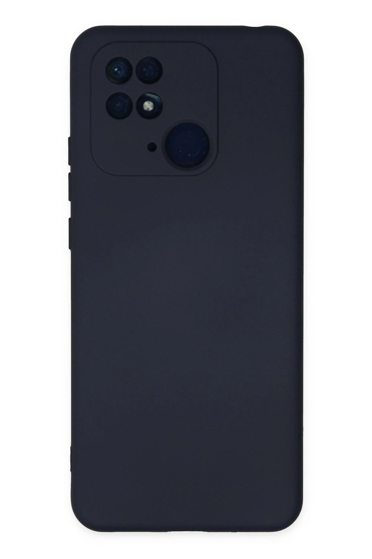 Mey İthalat® Redmi 10C Kılıf Nano içi Kadife Silikon - Lacivert