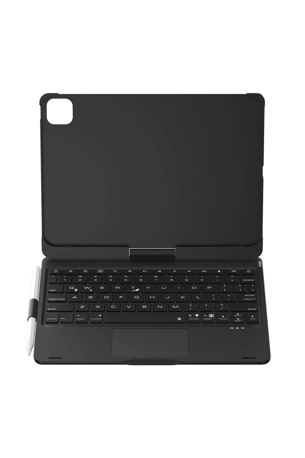 Mey İthalat® iPad Pro 11 (2024) F11 ATS Kılıf Magic Dönen Klavyeli Tablet Kılıf - Siyah