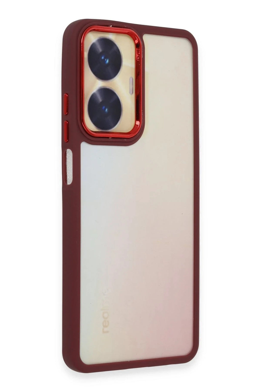 Mey İthalat® Realme C55 Kılıf Dora Kapak - Kırmızı