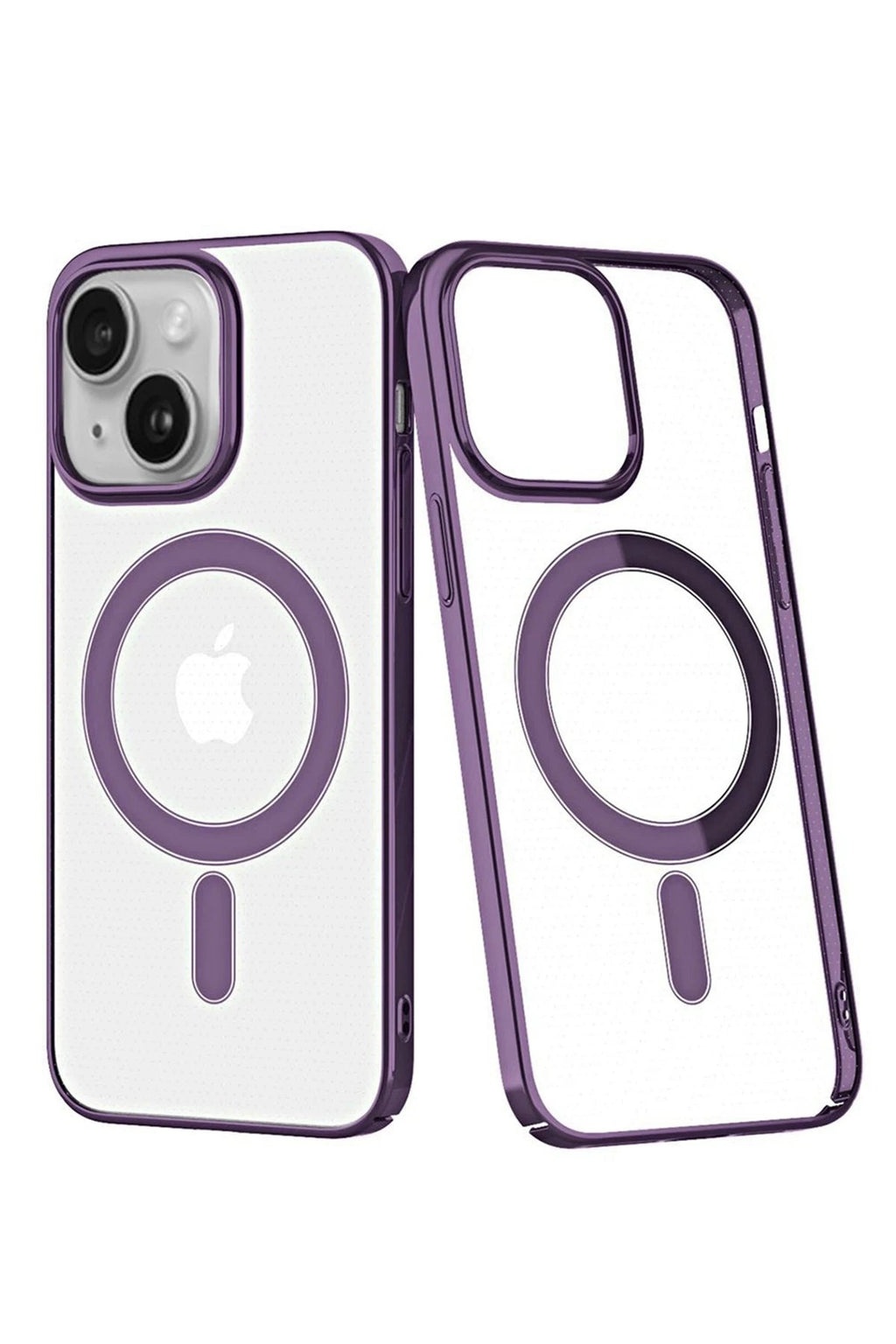 Mey İthalat® iPhone 14 Plus Kılıf Element Magneticsafe Sert Kapak - Mor